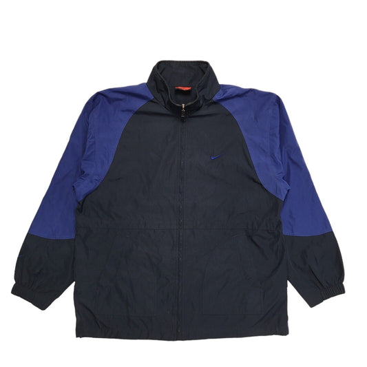 Nike Premier 90s Navy Blue Wind Cheater Jacket Uk Men's Size 3XL