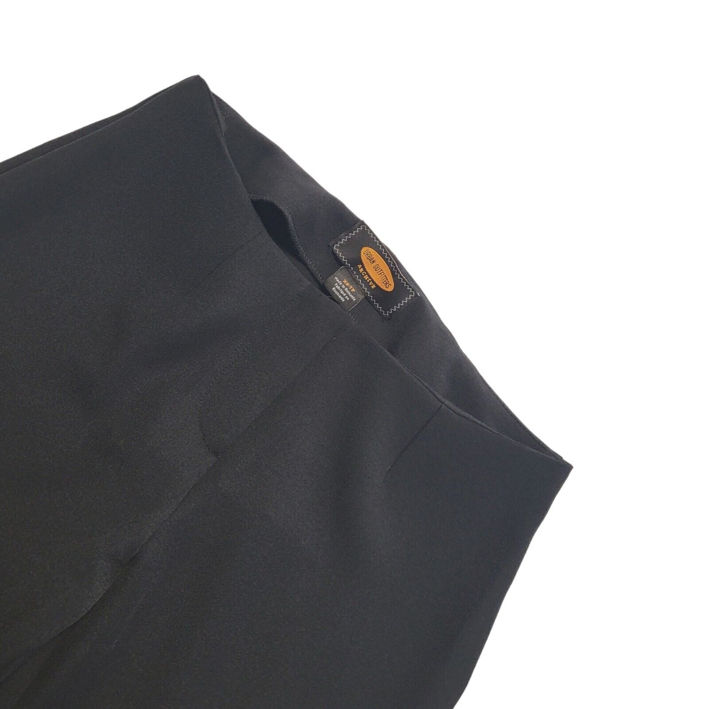 Urban Outfitters Black Bootcut Trousers Uk Women's Size XS W24 L32