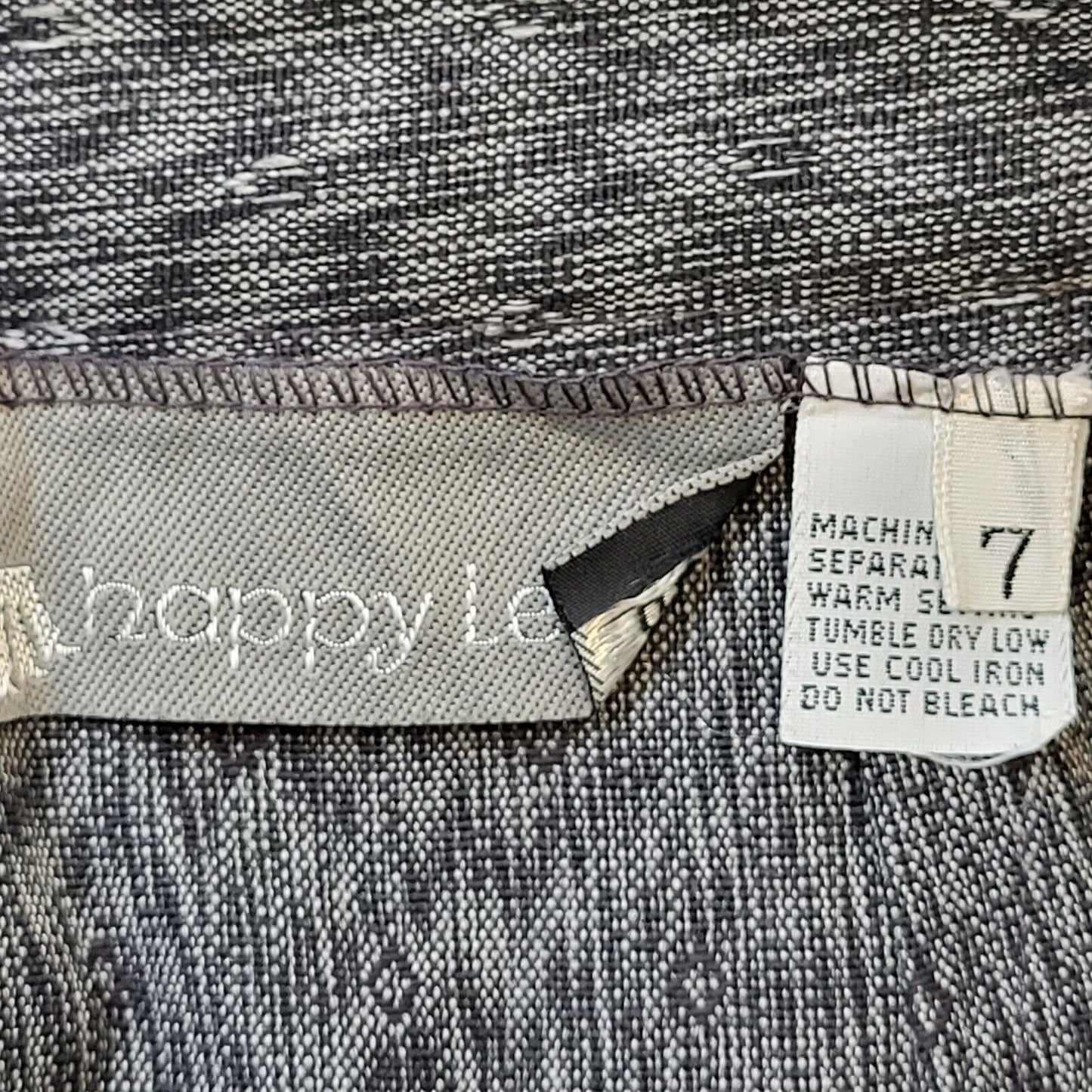 Happy Legs 90s Vintage Grey Pleated Tapered Trousers Women's Size XS W25 L27