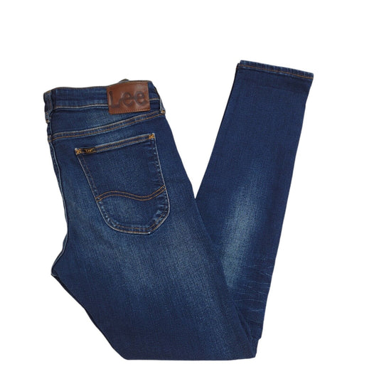 Lee 90s Vintage Blue Skinny Denim Jeans Men's Size M W32 L30