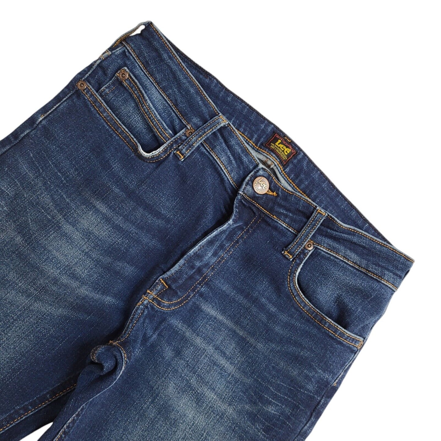 Lee 90s Vintage Blue Skinny Denim Jeans Men's Size M W32 L30