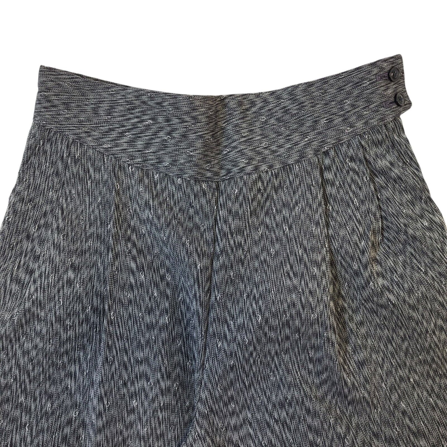 Happy Legs 90s Vintage Grey Pleated Tapered Trousers Women's Size XS W25 L27