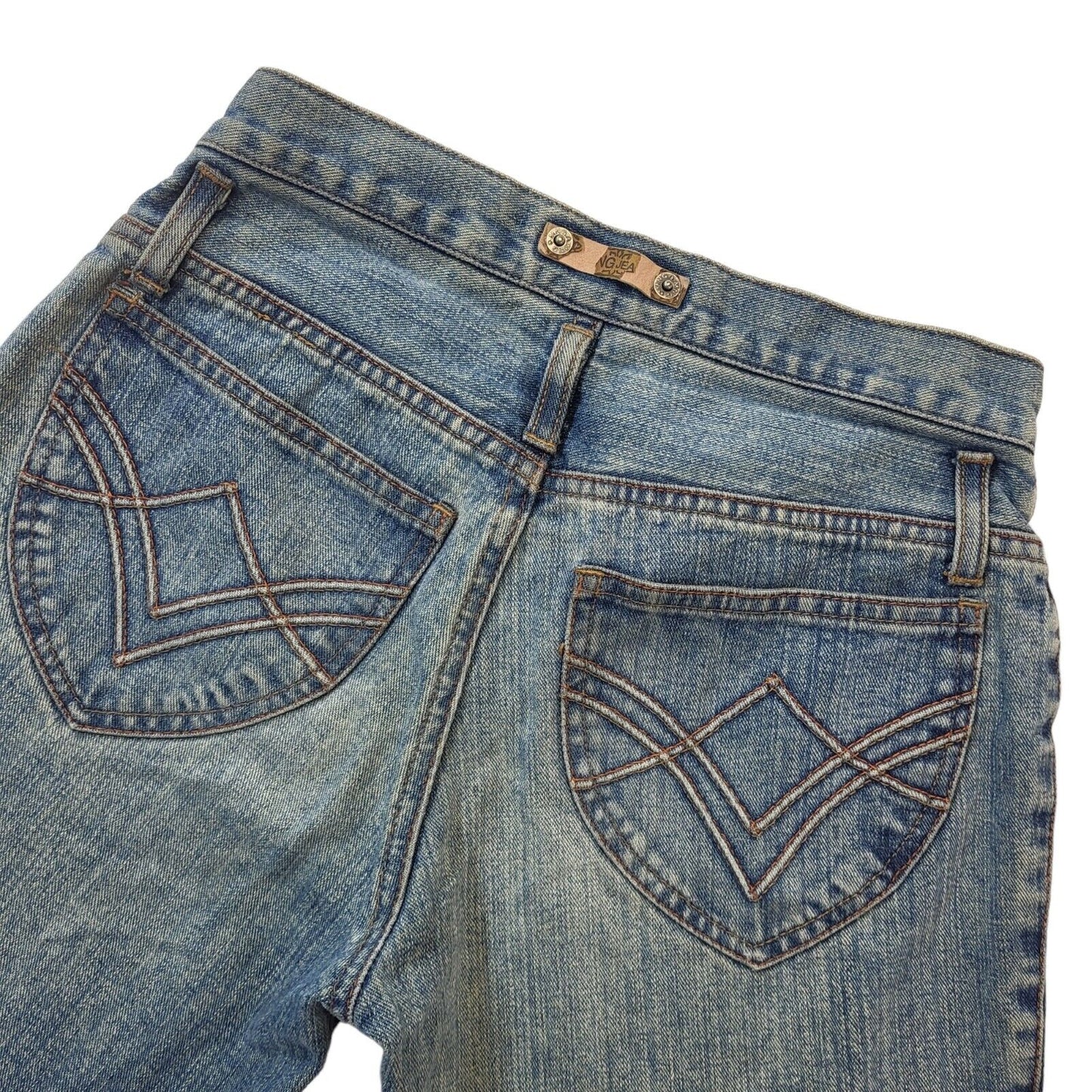 MNG Jeans Y2K Blue Bootcut Denim Jeans  Women's Size 8 W26 L32