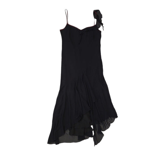 Etam Vintage 90s Black Sleeveless Dress Uk Women's Size 16