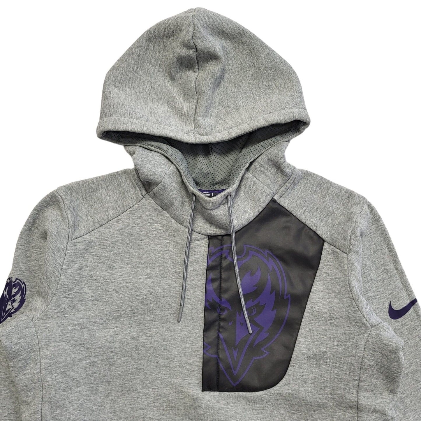 Nike NFL Team Vintage Y2k Grey Pullover Sweatshirt Hoodie Uk Men's Size S