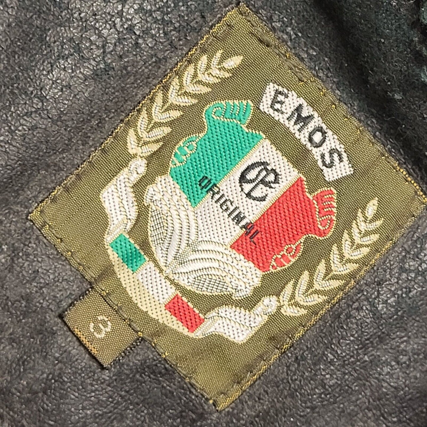 Emos Vintage 80s Green Full Zip Jacket Uk Men's Size XL