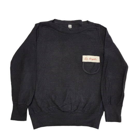 Los Angeles Black  Sweatshirt Vintage 90s Women's Size L
