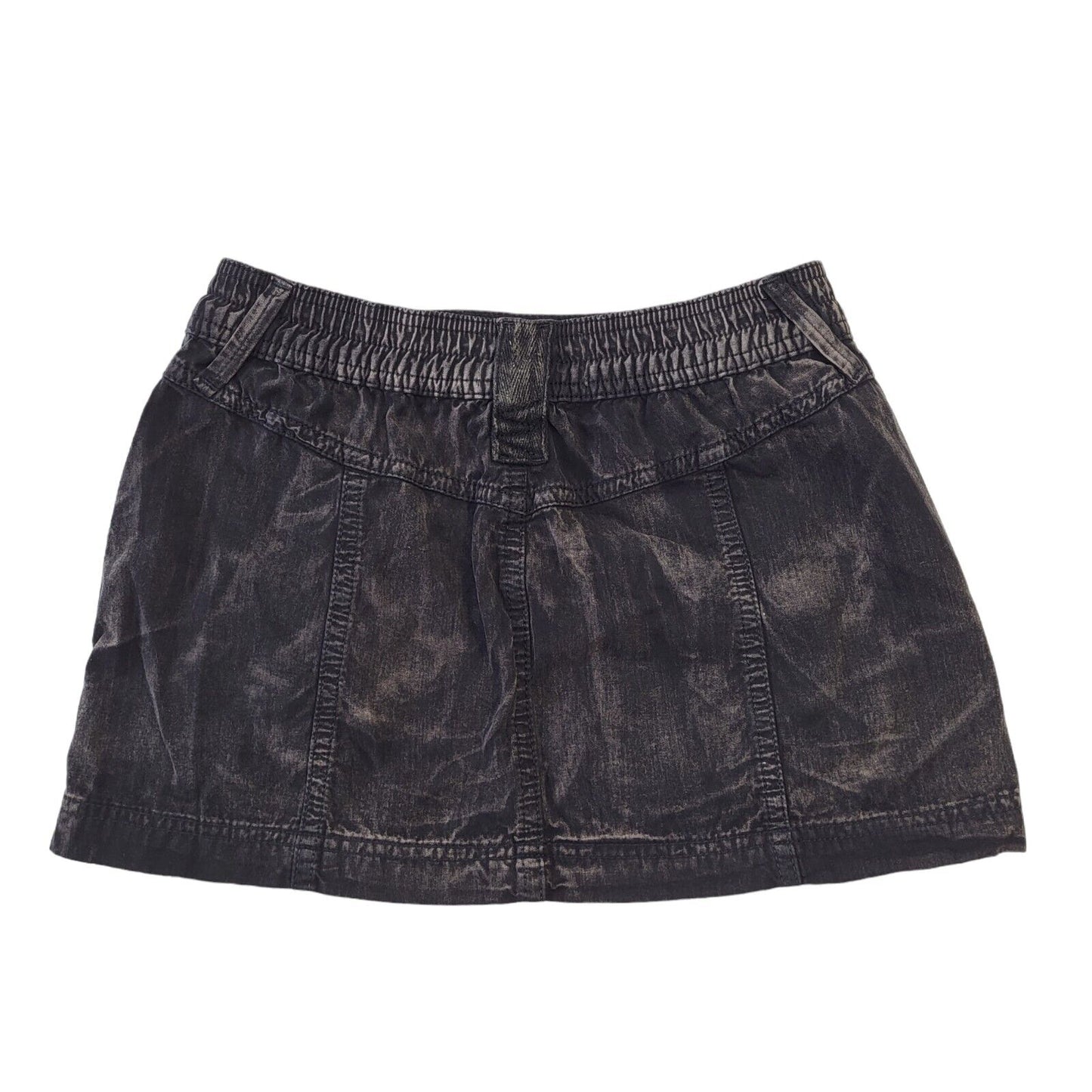Urban Outfitters Y2K Vintage Black Mini Skirt BNWT Women's Size XXS/XS W22-24