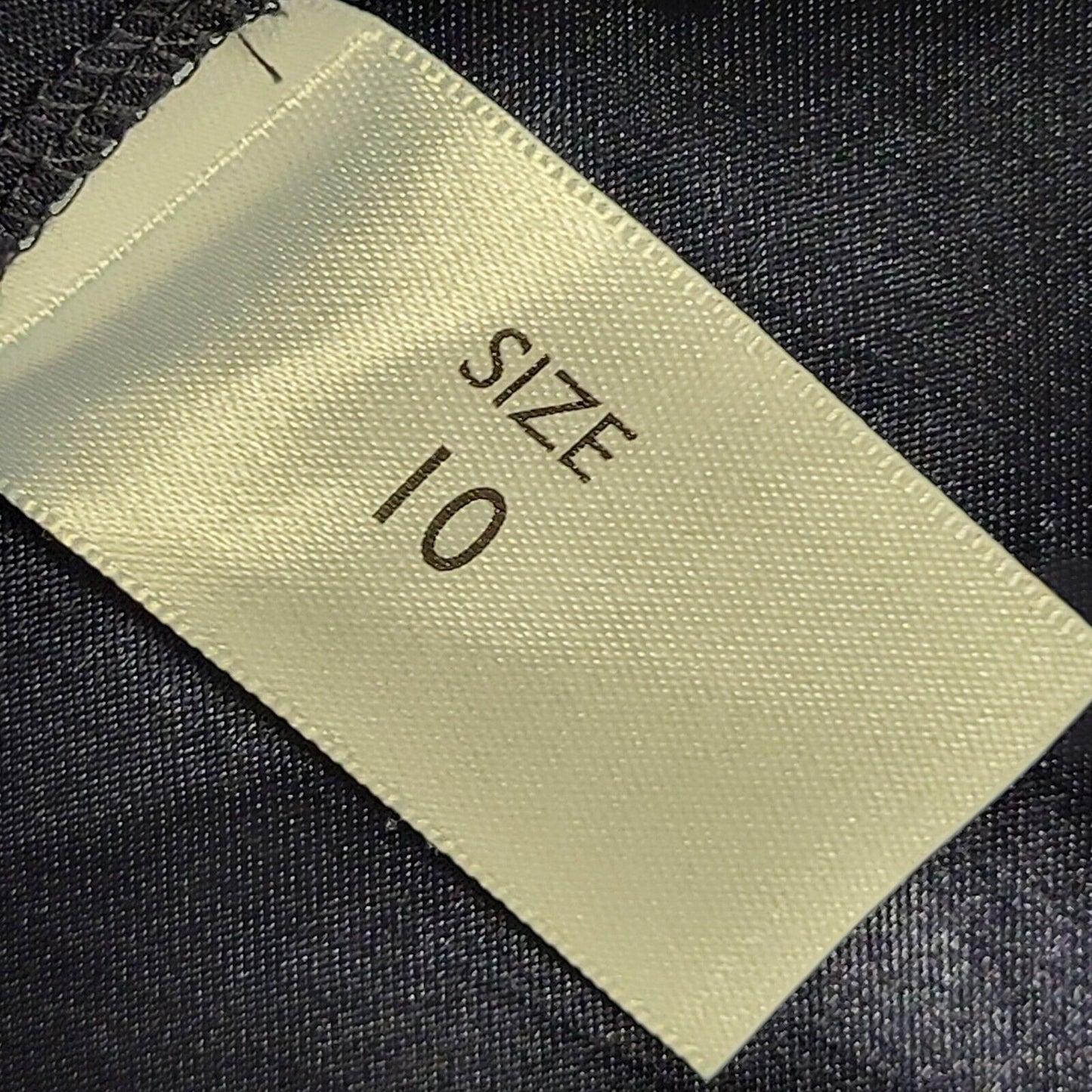 Quo Vintage 90's Dark Blue Straight Trousers Uk Women's Size 10 W28 L29