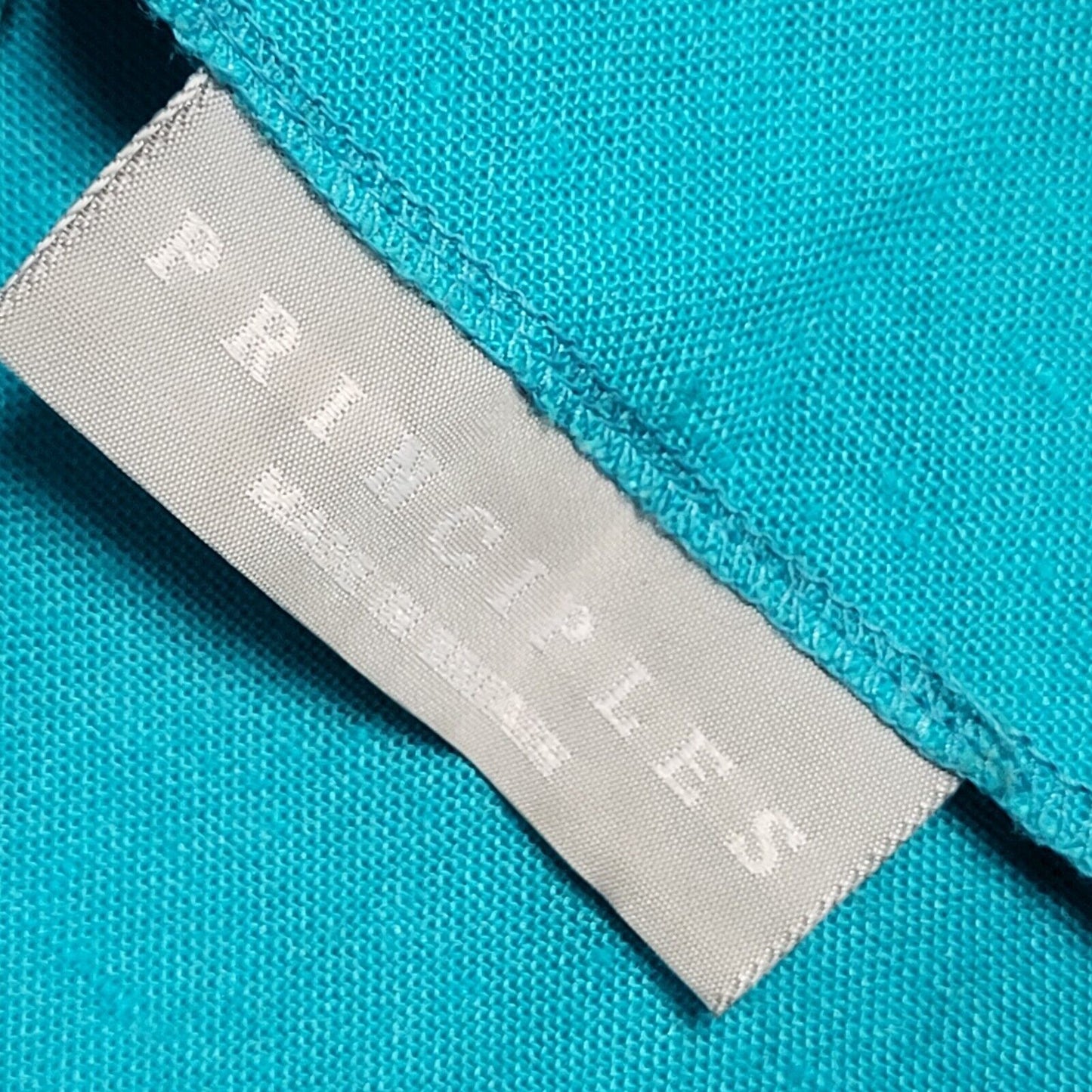 70s Vintage Principles Turquoise Wrap Collared 2 Pocket Dress Women's 14
