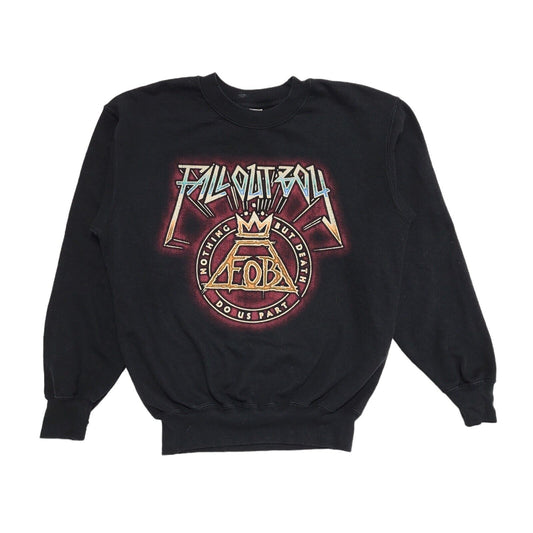 Fall Out Boy Vintage Black Sweatshirt Women's Size Small