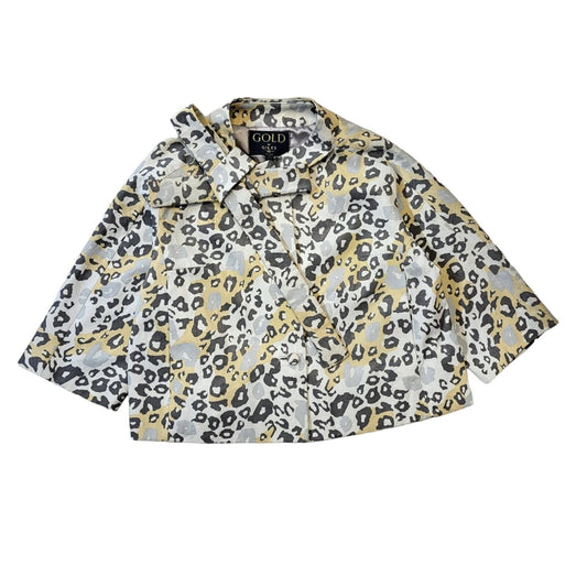 Giles Deacon New Look Y2K Vintage Animal Print Jacket Women's Size 12 BNWT