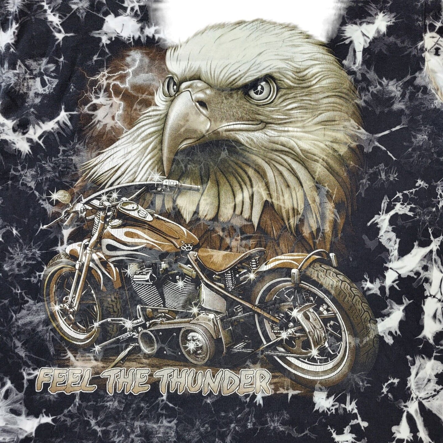 Rock Eagle  Y2K Vintage Crew Neck Eagle T-Shirt Men's Size XL