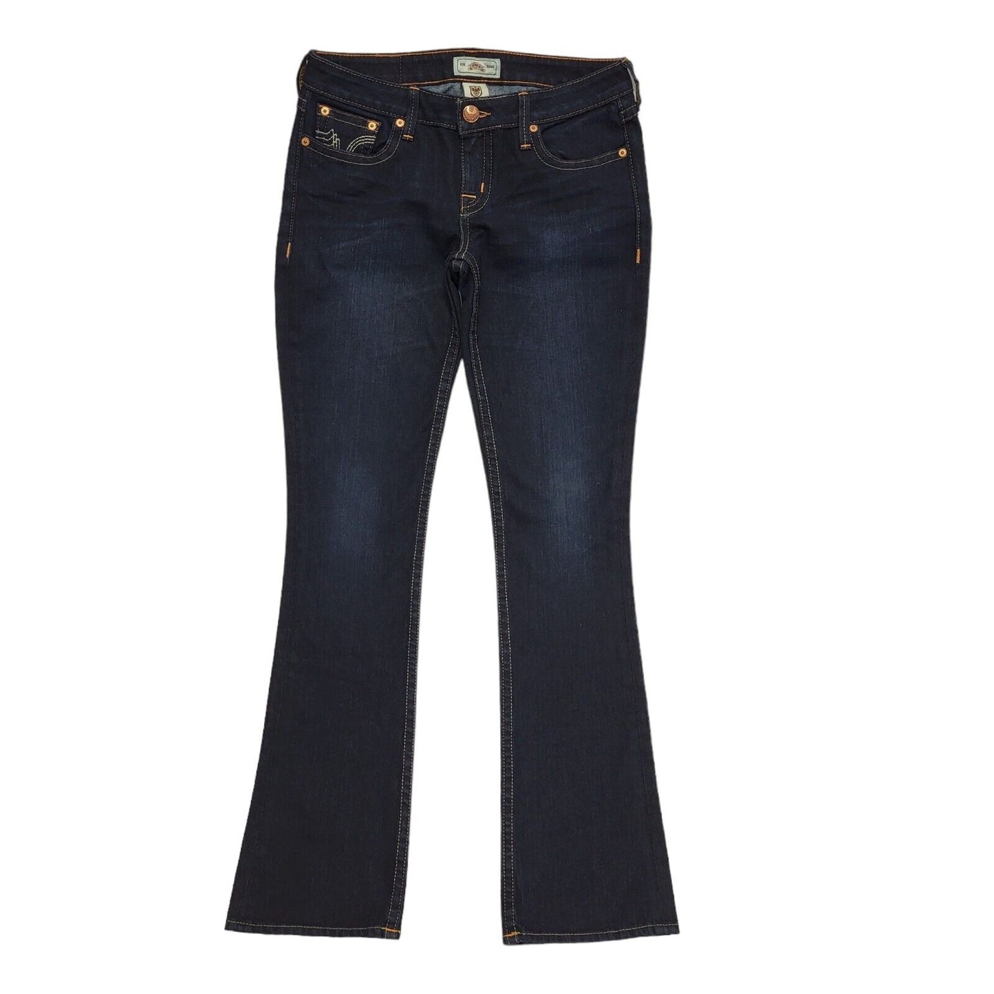 PRVCY Vintage 90s Dark Blue Bootcut Denim Jeans Women's Size 10 W29 L34