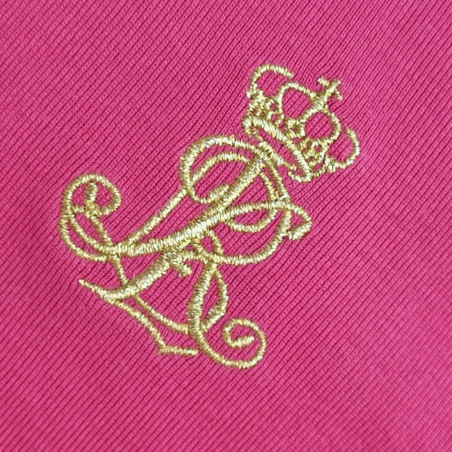 Ralph Lauren Vintage Y2K Pink Polo Shirt Uk Women's Size XL