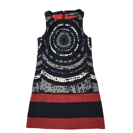 Desigual Y2K Graphic Print Dress Womens UK 12