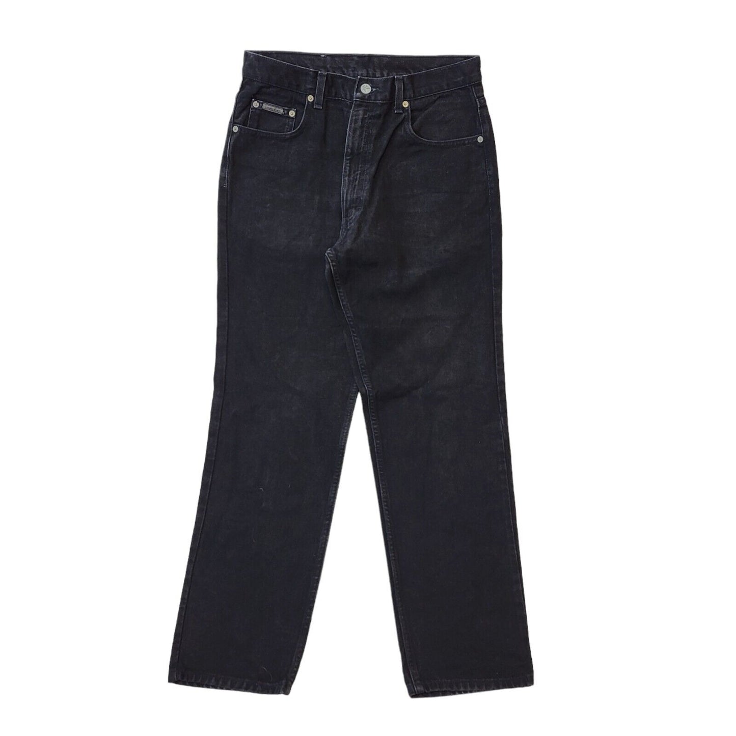 Calvin Klein 90s Vintage Black Tapered Denim Jeans Men's Size M W32 L31