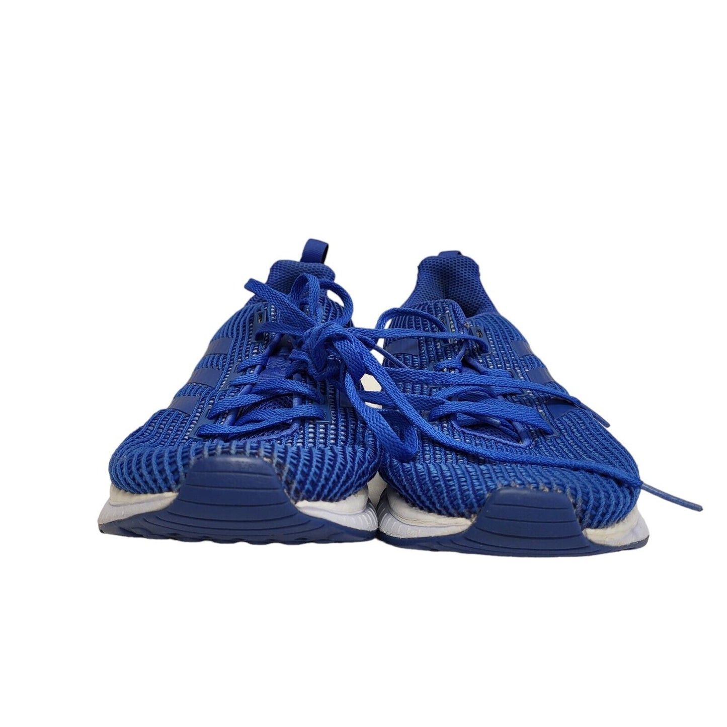 Adidas Blue Lace-up Sports Casual Trainers Uk Women's Size 6.5