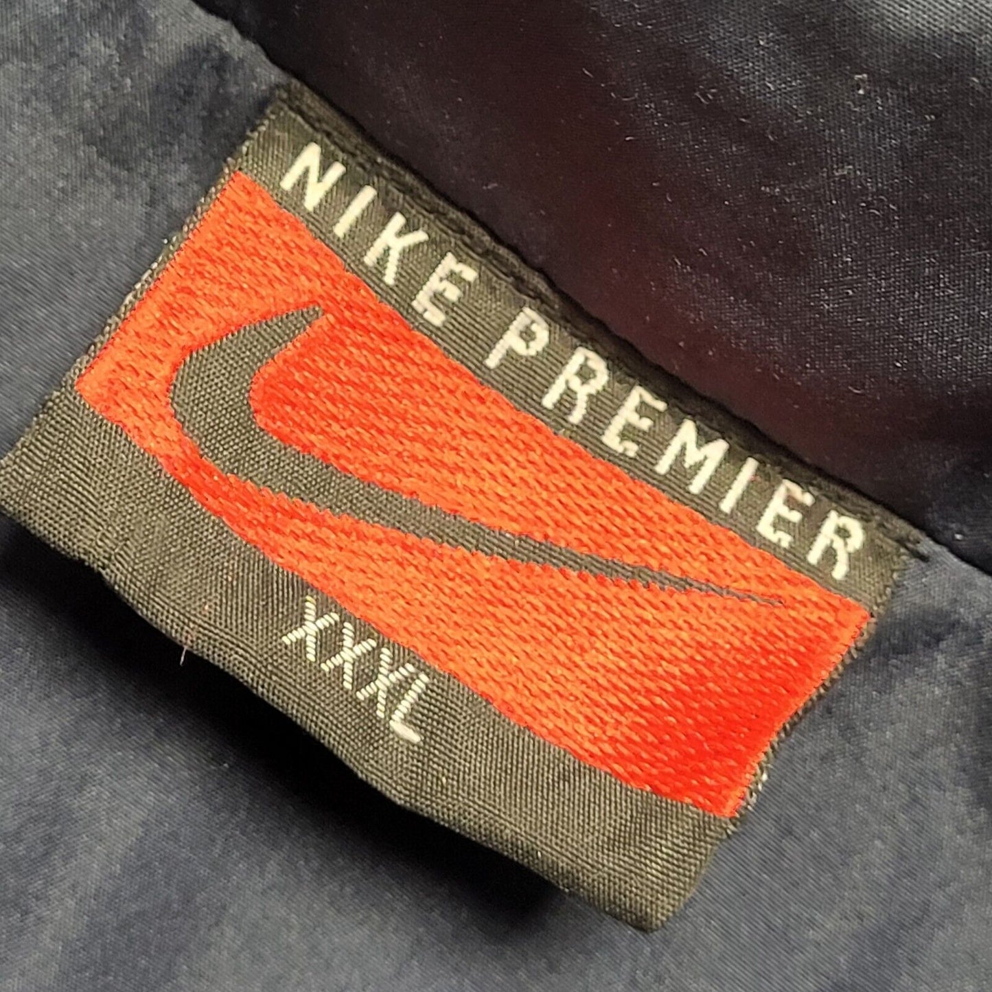 Nike Premier 90s Navy Blue Wind Cheater Jacket Uk Men's Size 3XL