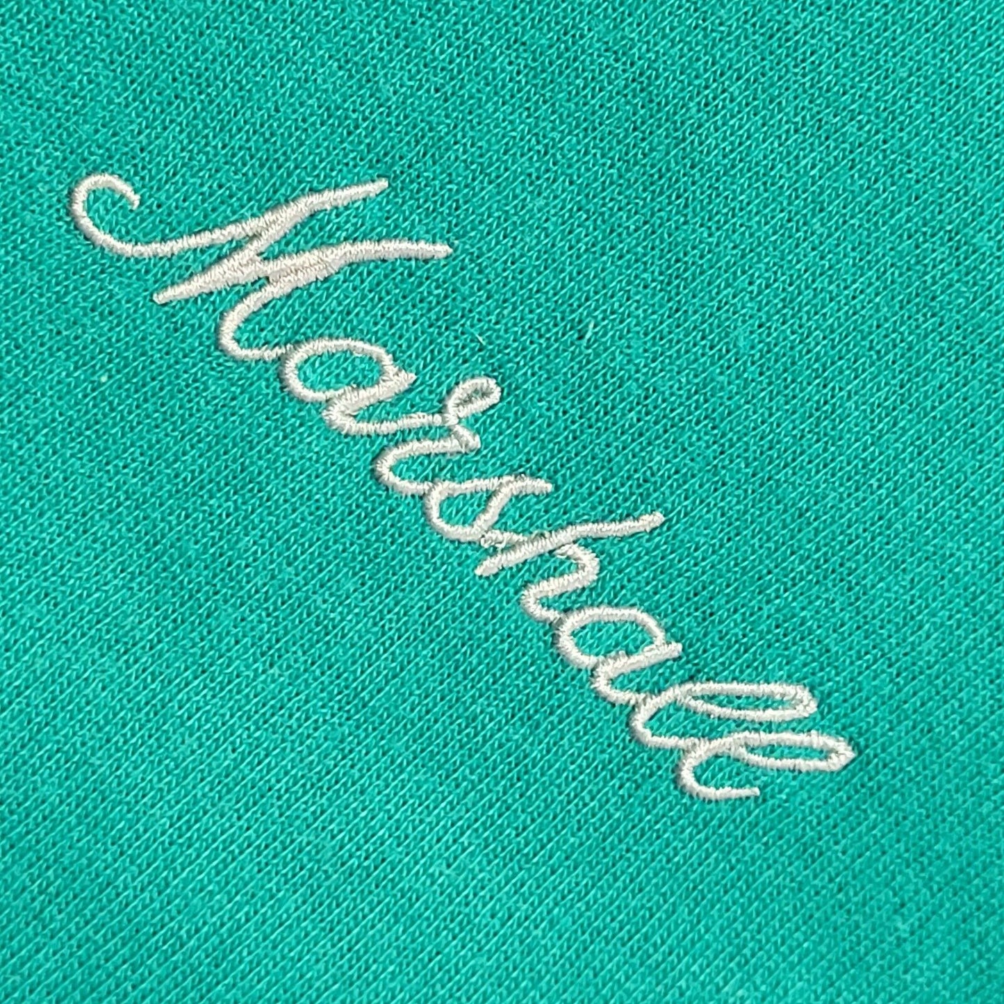 Marshall 80's Green Crew Neck Sweatshirt Uk Men's Size XL