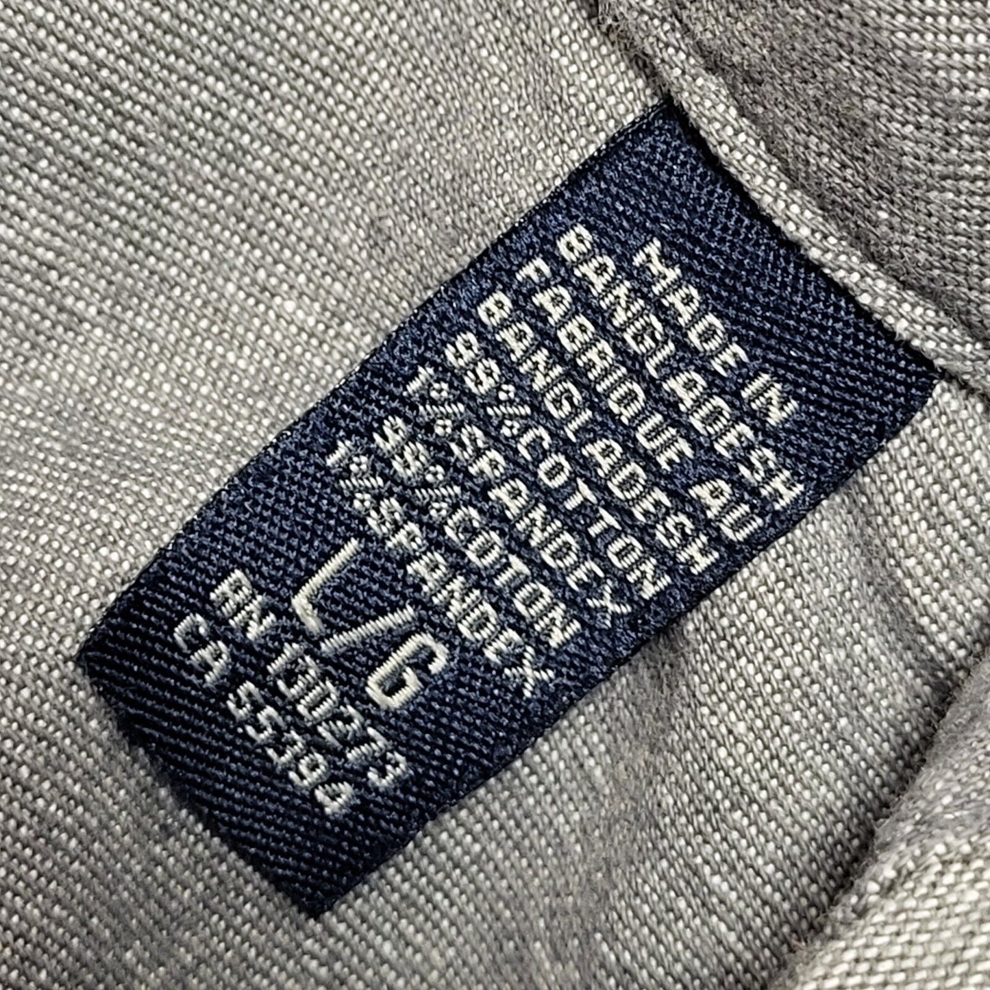 Wrangler 80's Vintage Grey Denim Long Sleeve Shirt Mens UK Size L