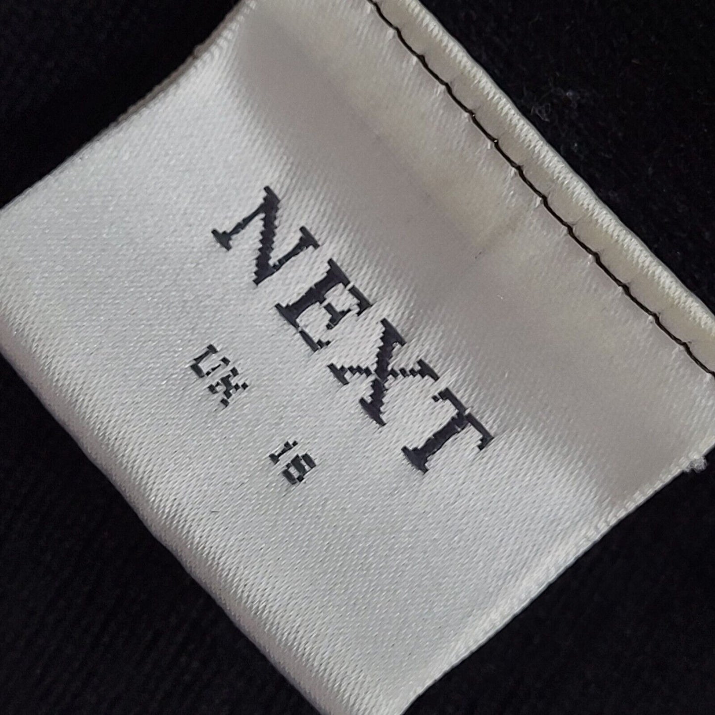 Next Vintage 90's Black Button Cardigan UK Women's Size 16