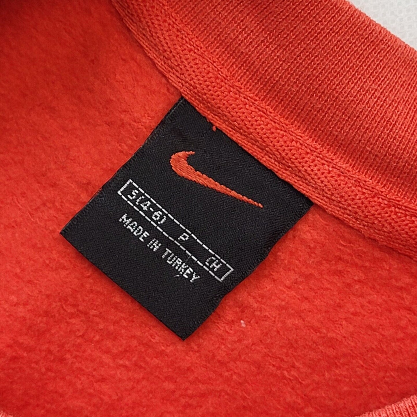 Nike 90s Vintage Red Round Neck Sweatshirt Women's Size XS