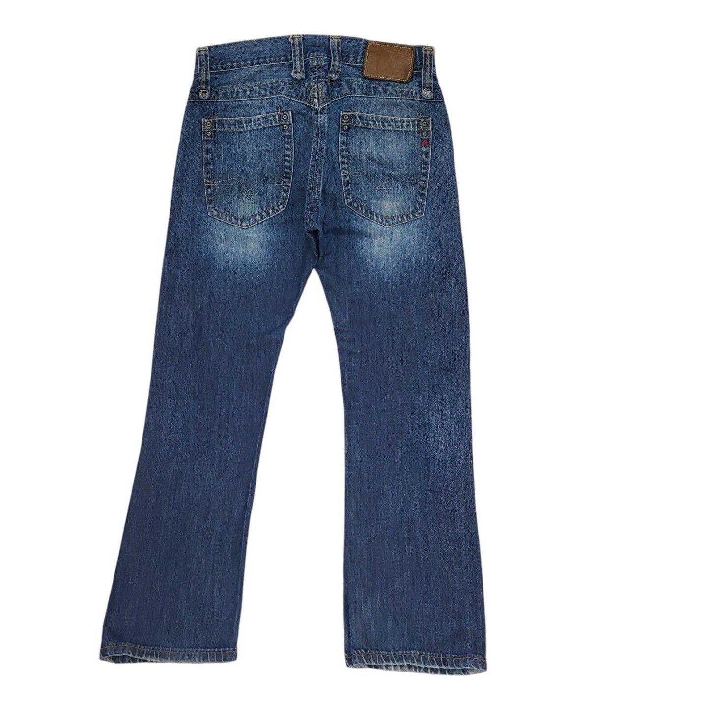 Replay 90s Vintage Blue Straight Denim Jeans Men's Size S W30 L32