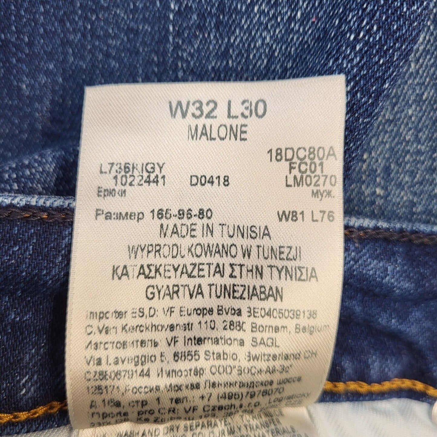 Lee 90s Vintage Blue Skinny Denim Jeans Men's Size M W32 L30