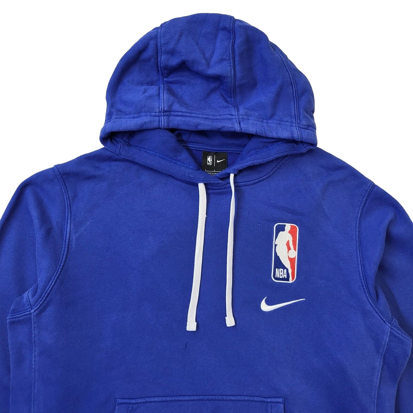 Nike NBA Blue Drawstring Hoodie Women's Size Large Eu 40