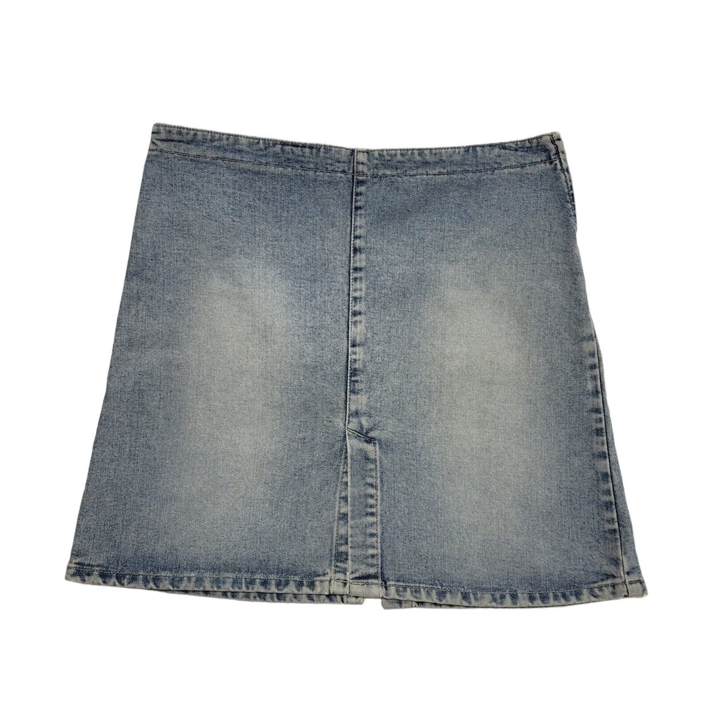 Blue Knight Vintage 90's Blue Denim Skirt Womens W34