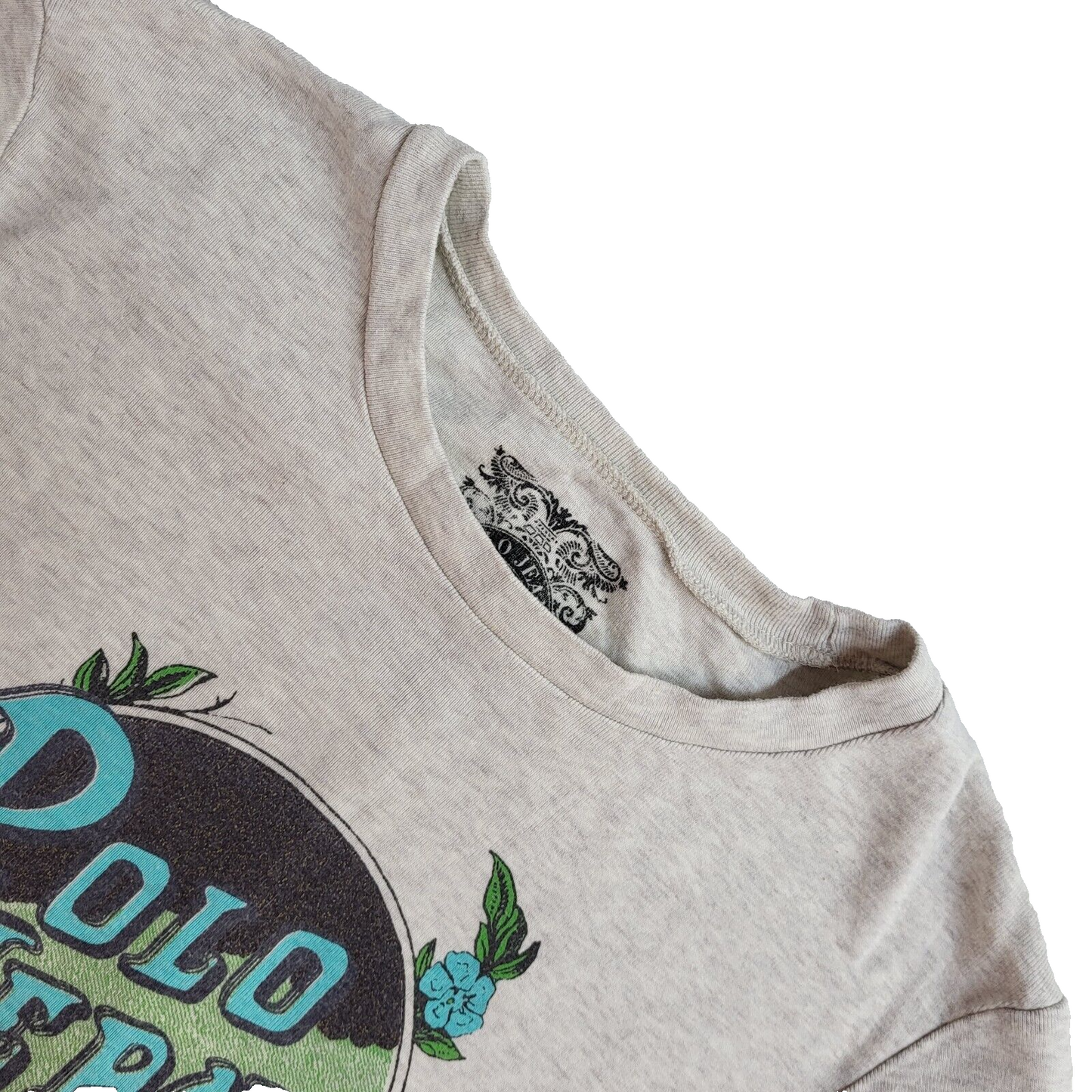 Polo Jeans Vintage 90s Grey T-Shirt Uk Women's Size Medium