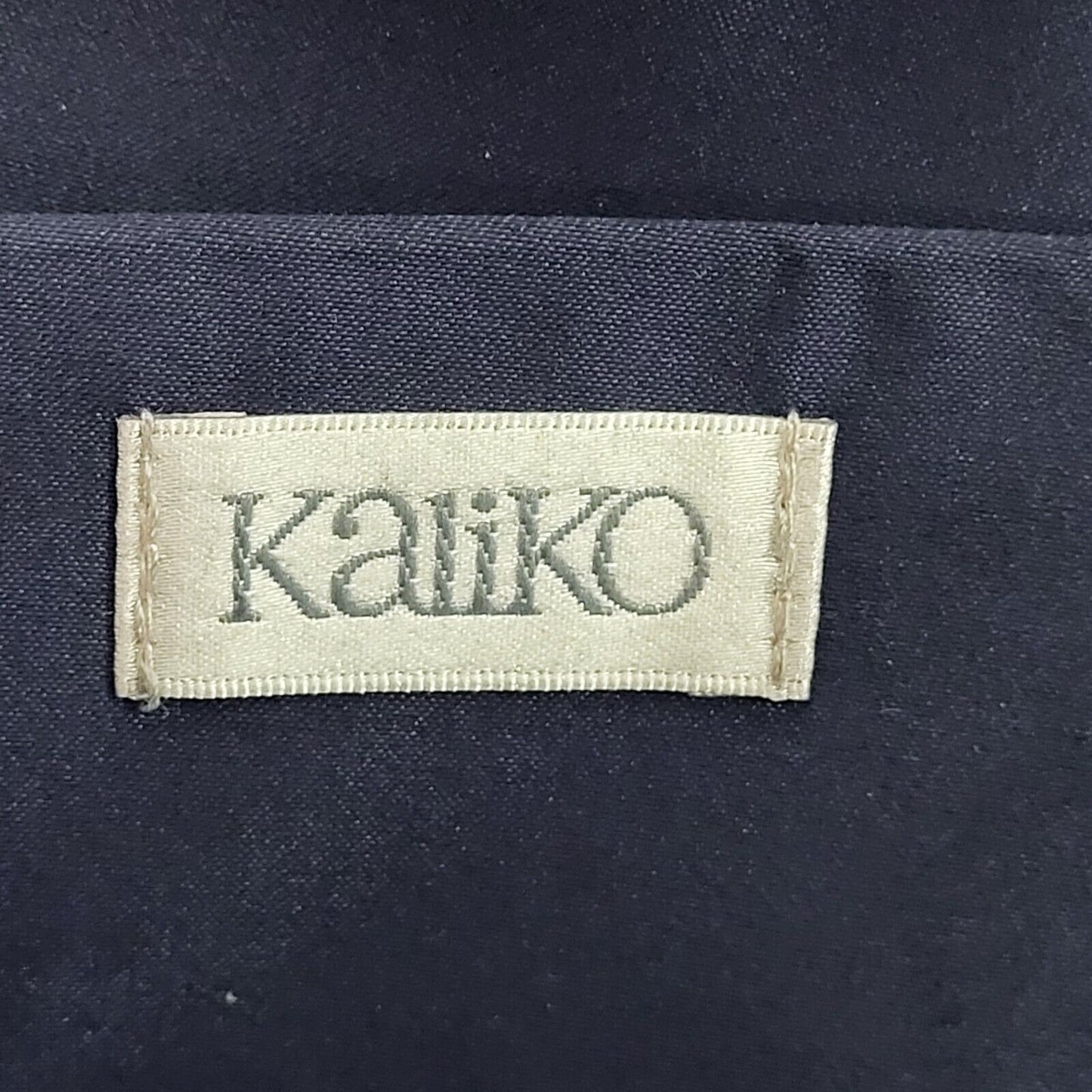 Kaiko Navy Blue Clasp Rectangle Micro Hand Bag Uk Women's Size 6" x 4"