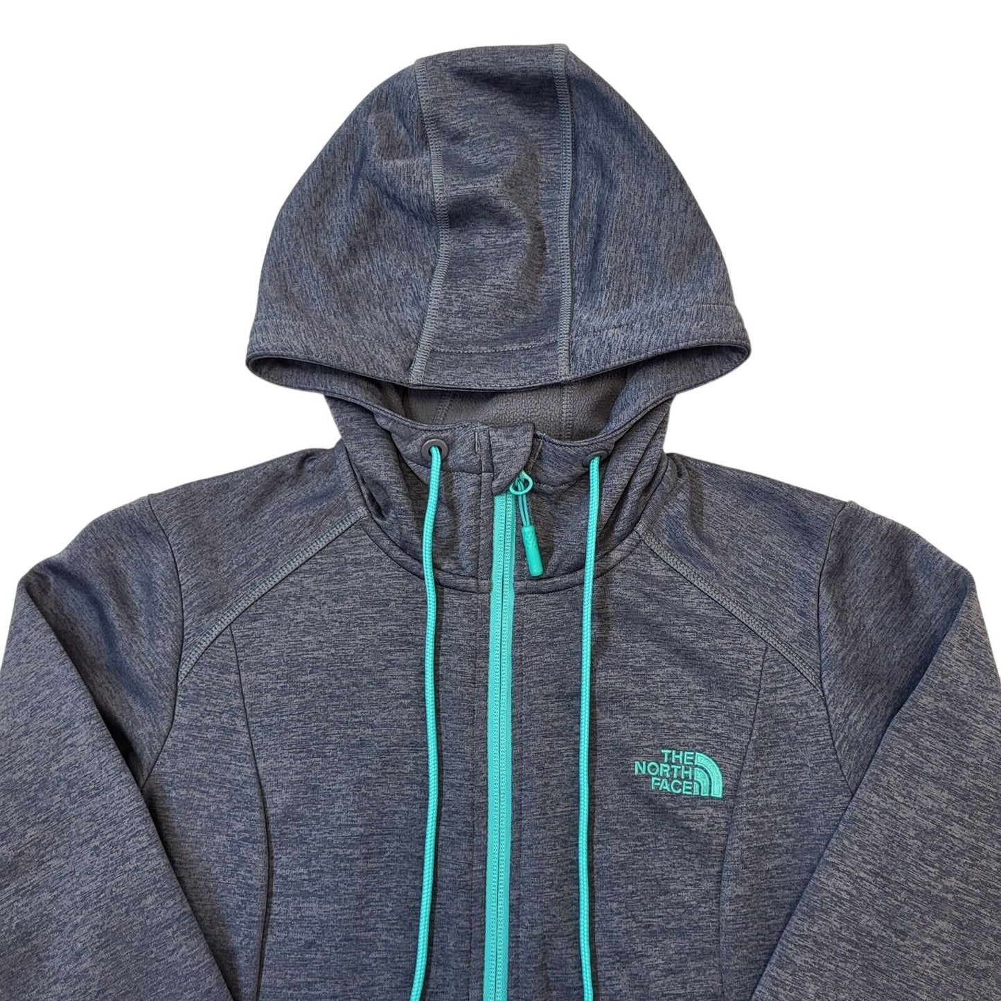 The North Face Blue Hooded Zip Up Jacket Women's Size XS