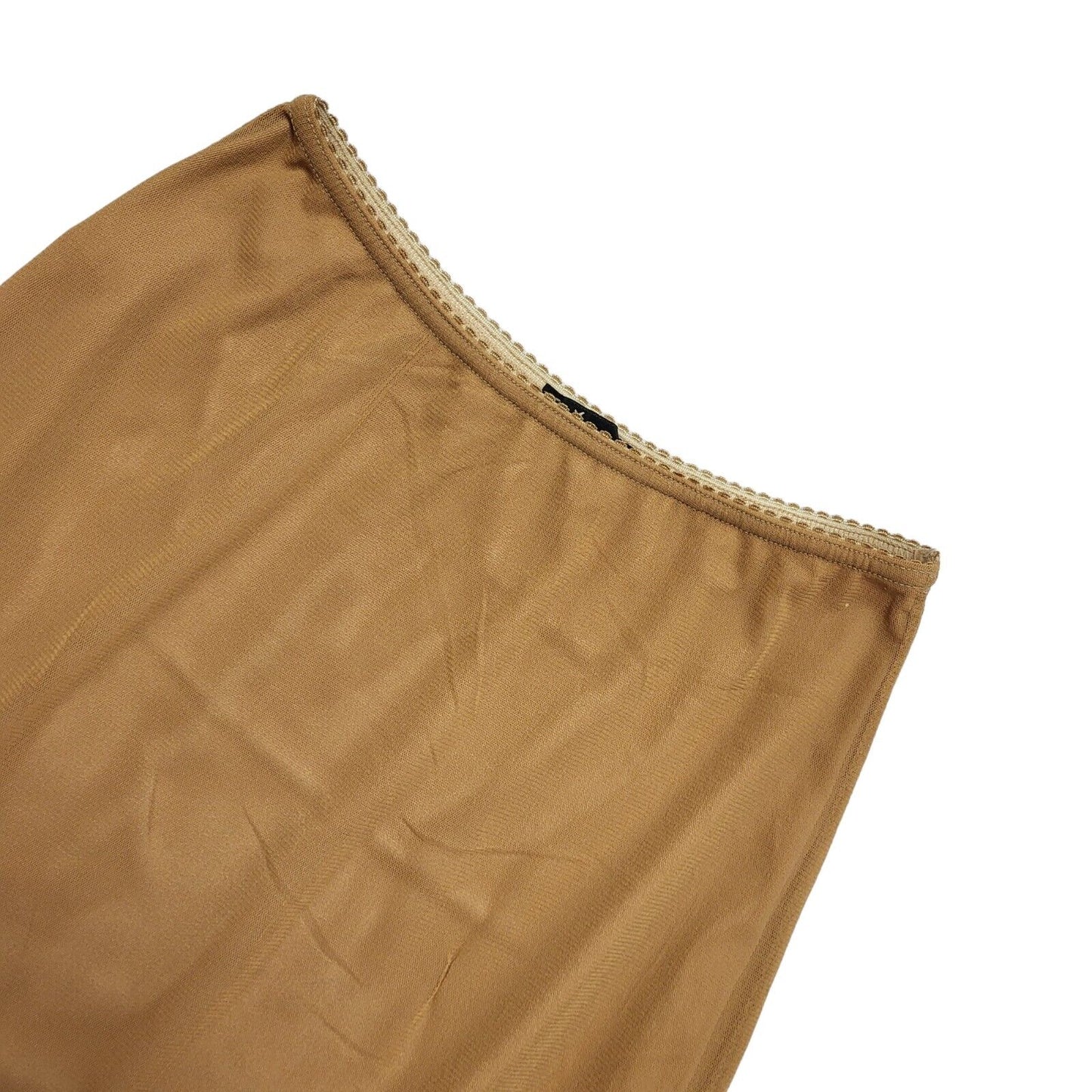 Passage Vintage 80's Brown Mermaid Midi Skirt Womens UK Size 8