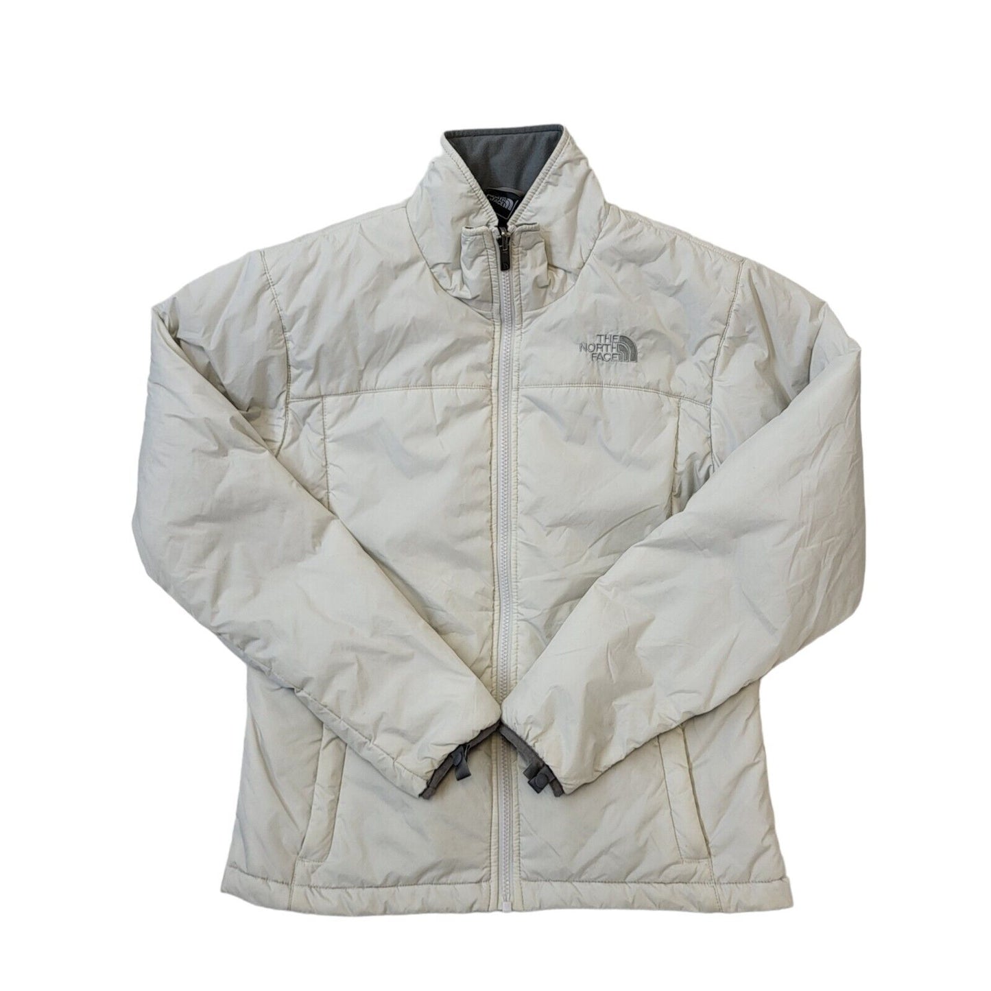 The North Face Cream Zip Up Jacket Women's Size Large