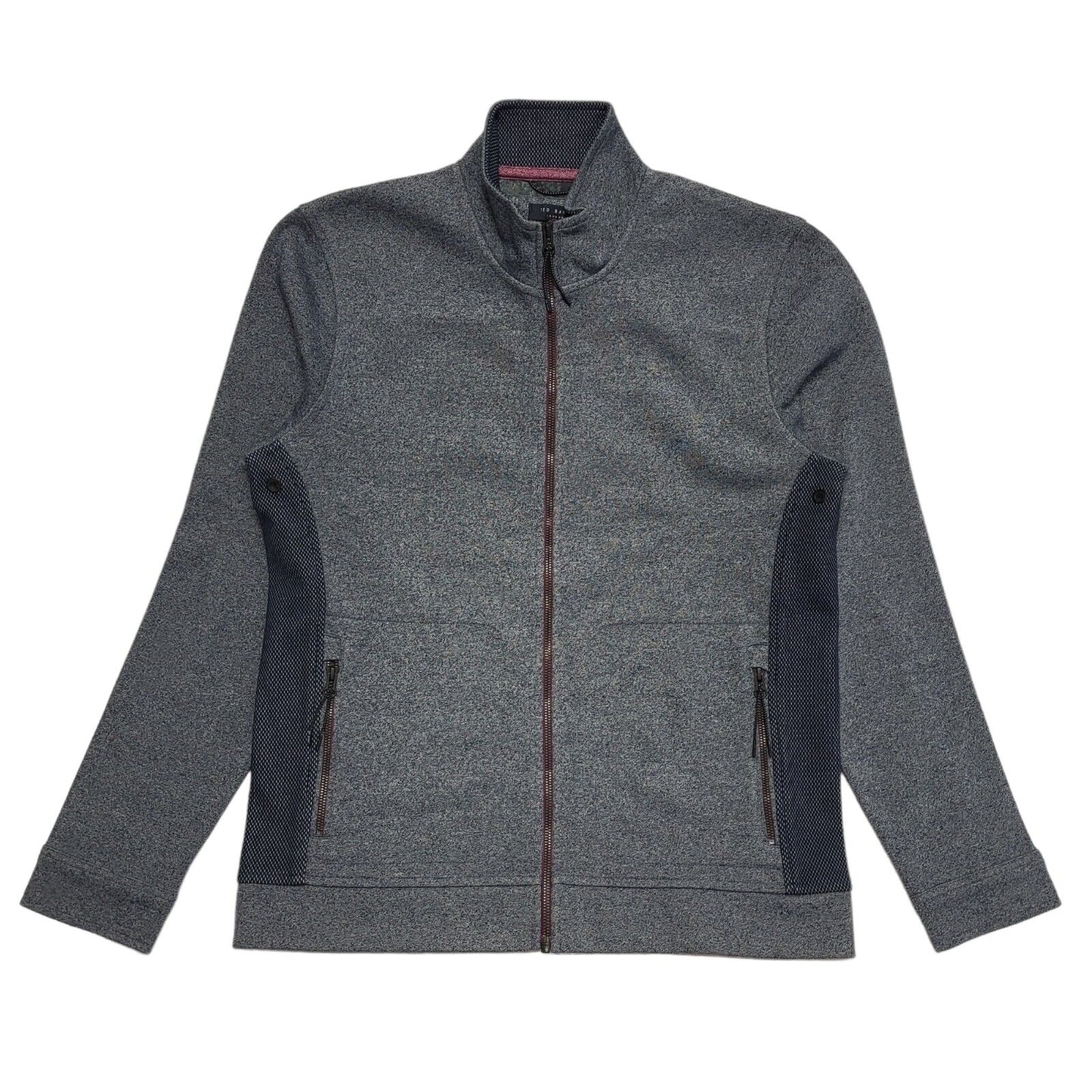 Ted Baker Blue Zipped Jacket Uk Men's Size Large