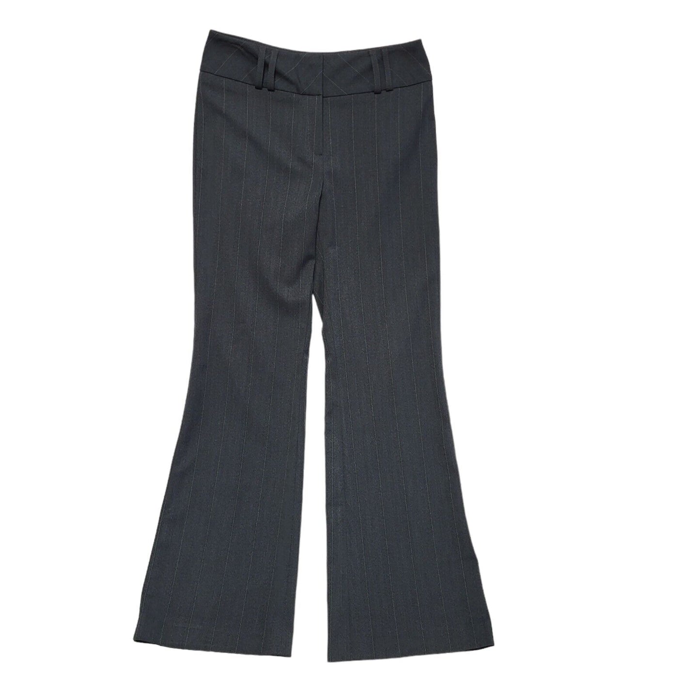 Next Y2K Vintage Grey Pinstriped Trousers Suit Women's Size 12 W30 L31