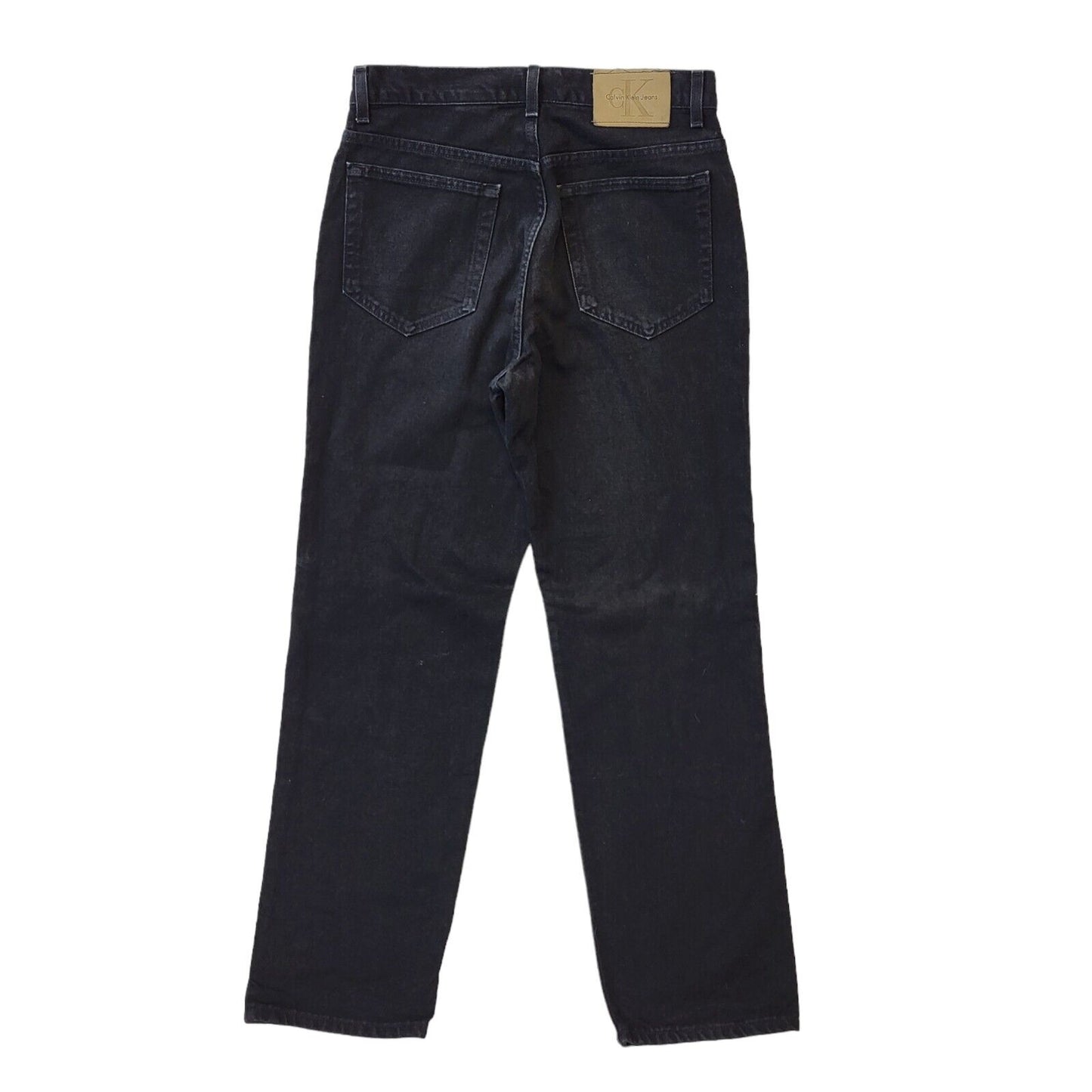 Calvin Klein 90s Vintage Black Tapered Denim Jeans Men's Size M W32 L31