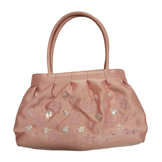 Marks & Spencer Pink Polyester Small Hand Bag Uk Women's Size  9" x 6.5"