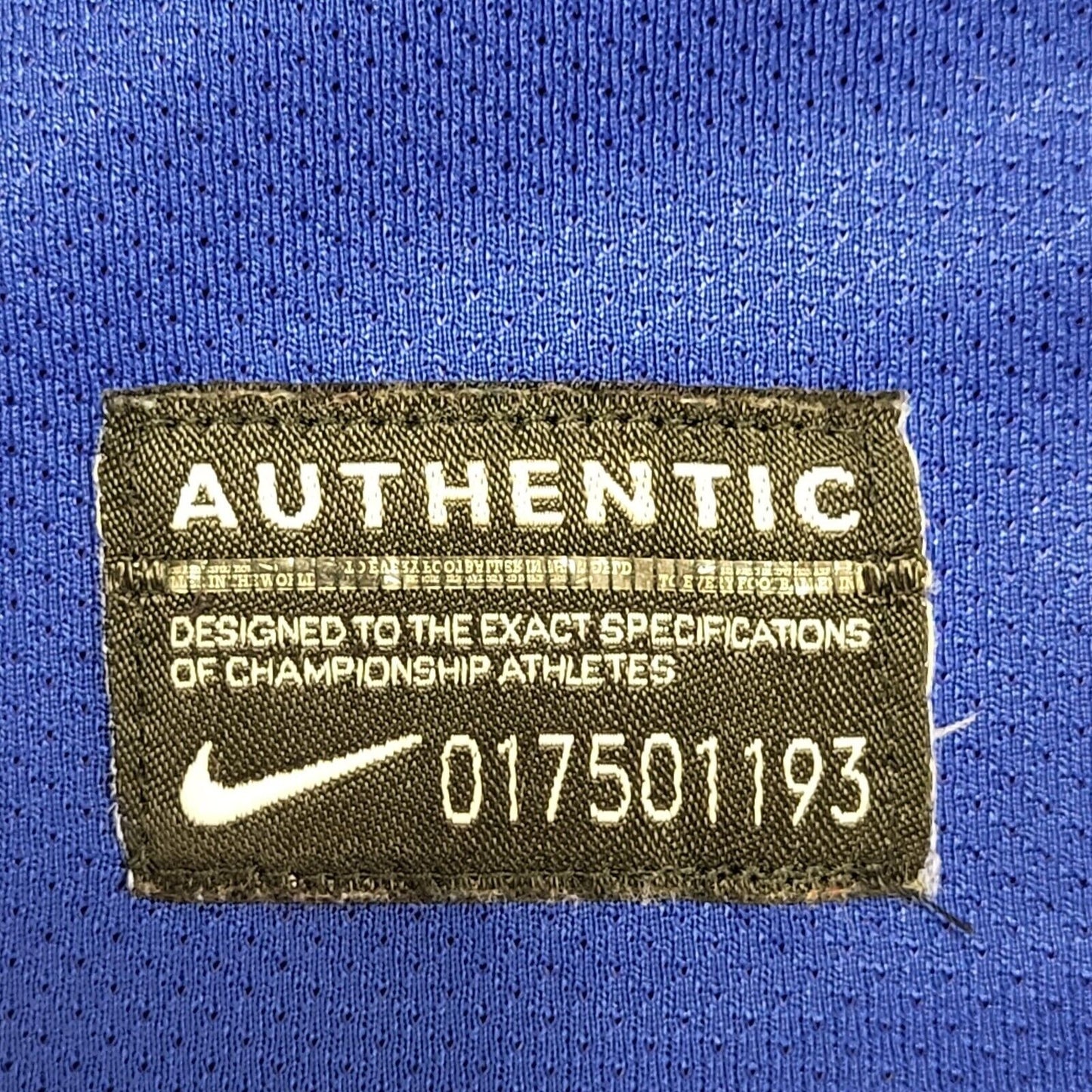 Nike Manchester United FC Blue No.10 Prav Football Shirt Uk Men's Size M