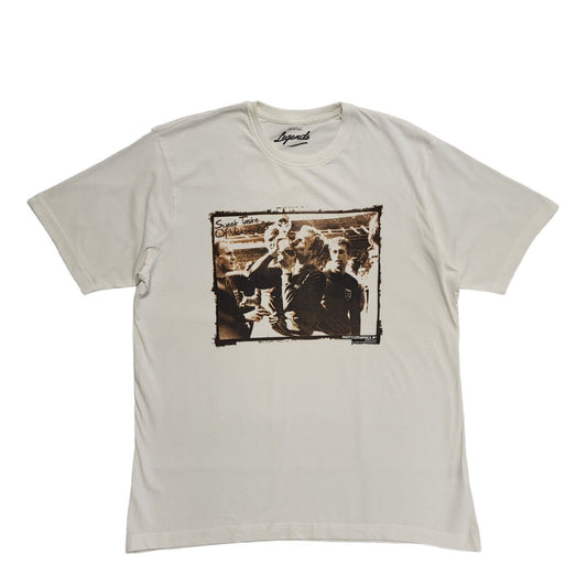 Legends Vintage Y2K White England Vicatory '66 Short Sleeve T-Shirt Mens Size L