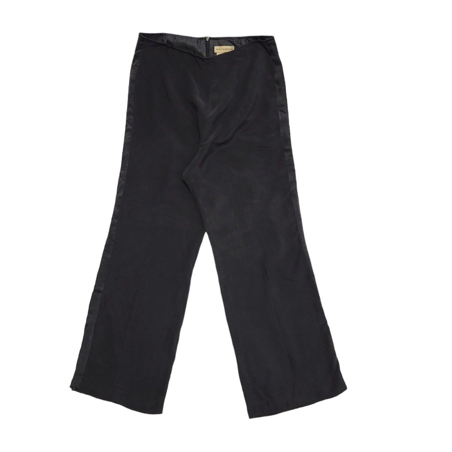 Patrick Christopher Vintage 90's Black Dress Trousers Uk Women's 10 W28 L30