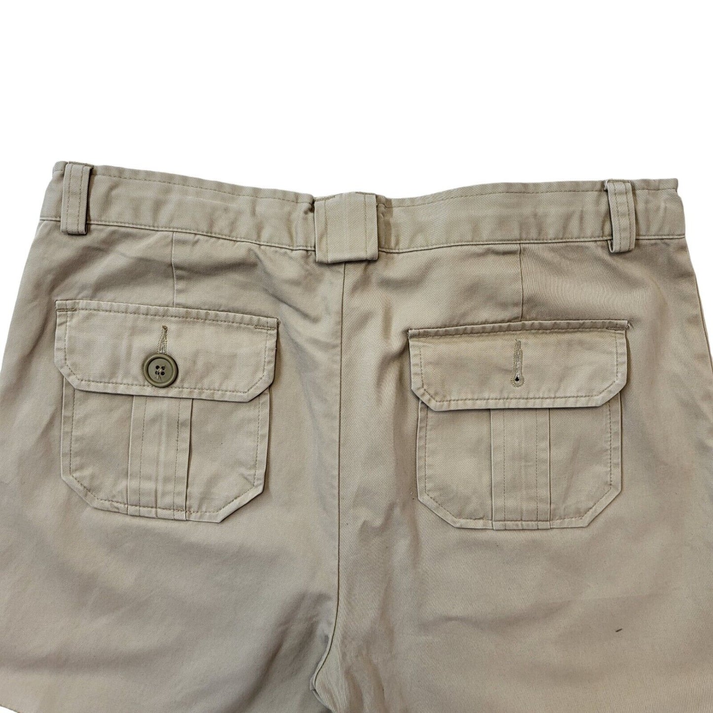 Gap 90s Vintage  Beige Cropped Trousers Women's Size 8 W26 L23