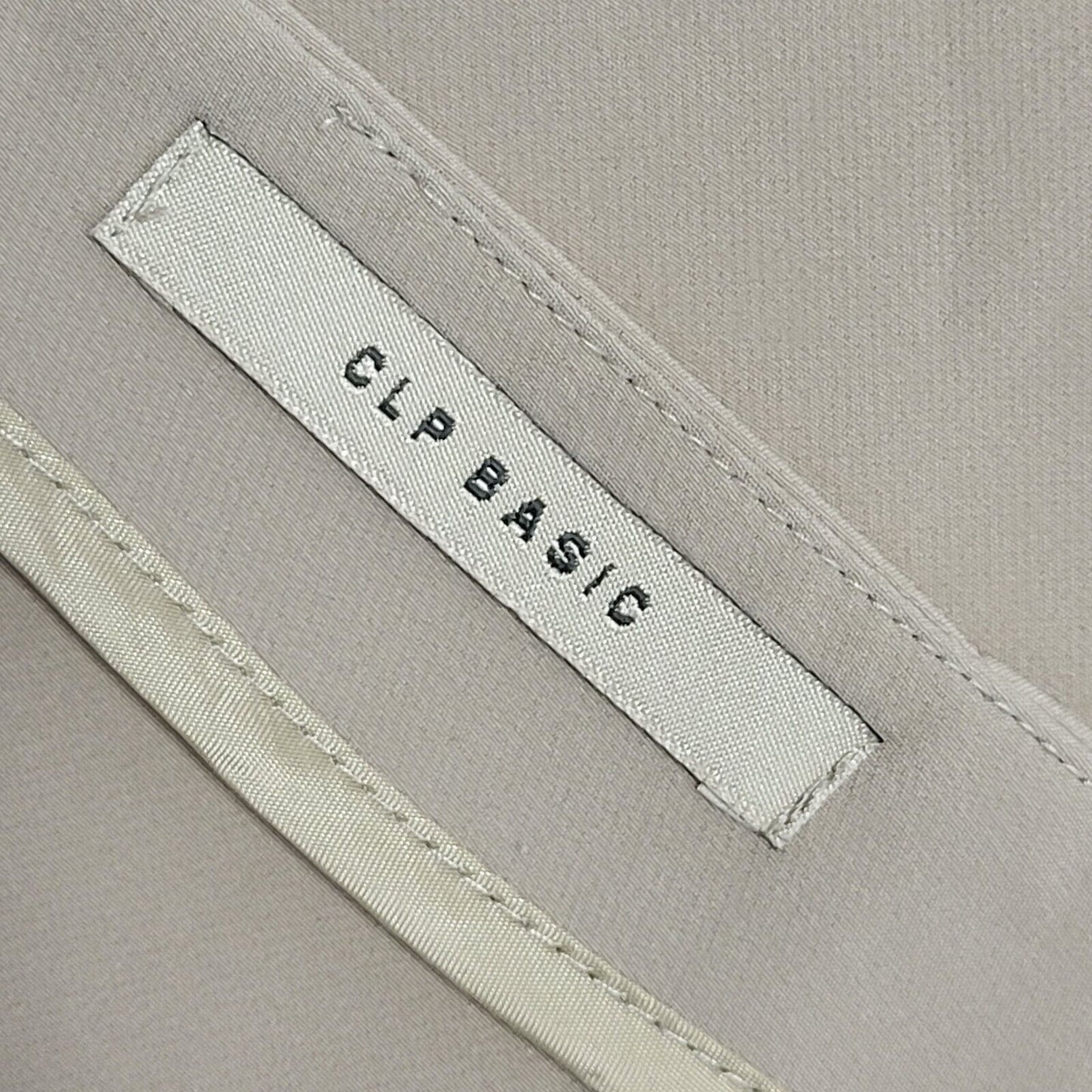 Clip Basic Beige Y2k Short Mini Skirt Uk Women's Size Small