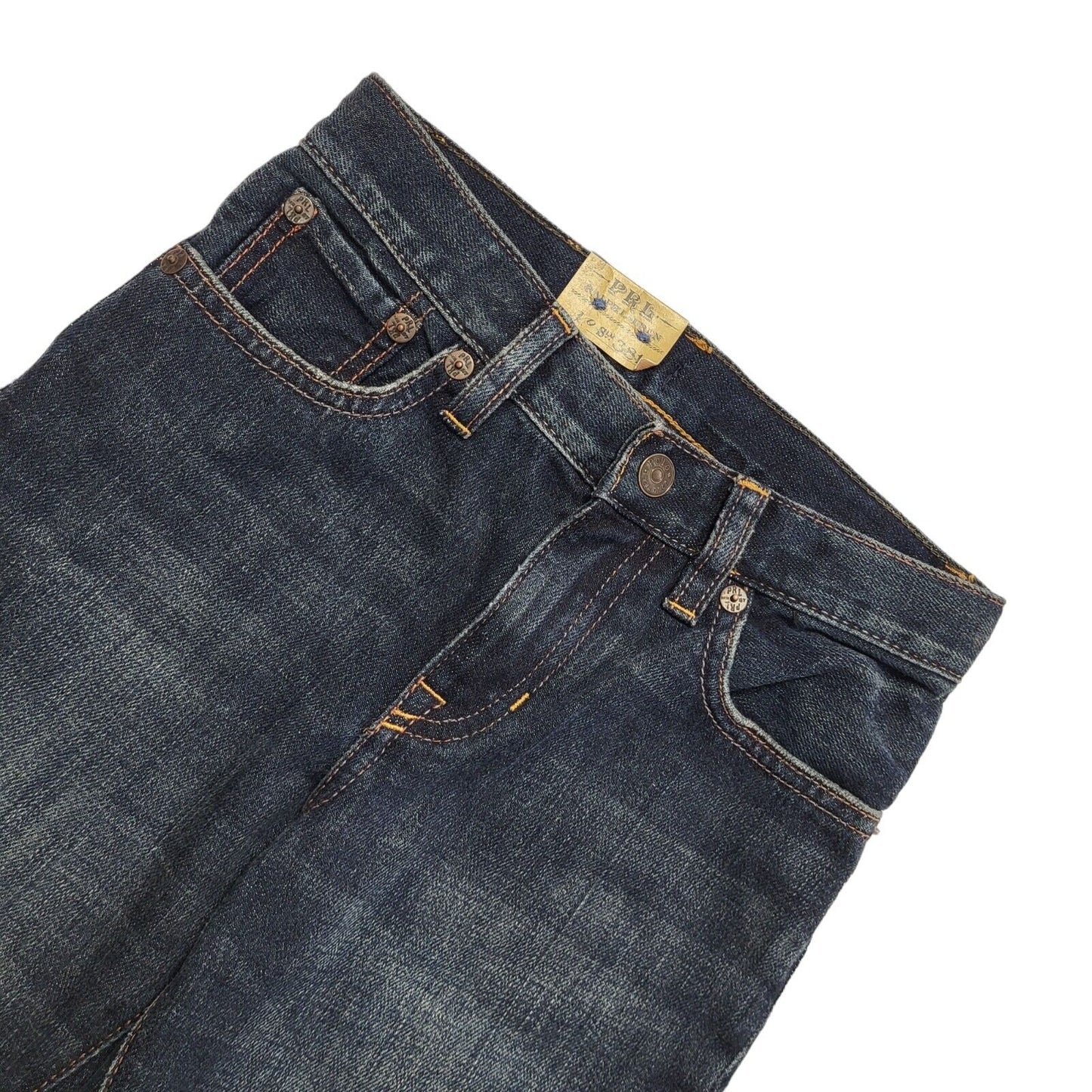 Ralph Lauren 90s Dark Blue Straight Leg Denim Jeans Boy's Age 6 W22 L21