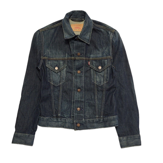 Levi's Vintage Y2K Blue Button Up Denim Jacket Womens UK Size M