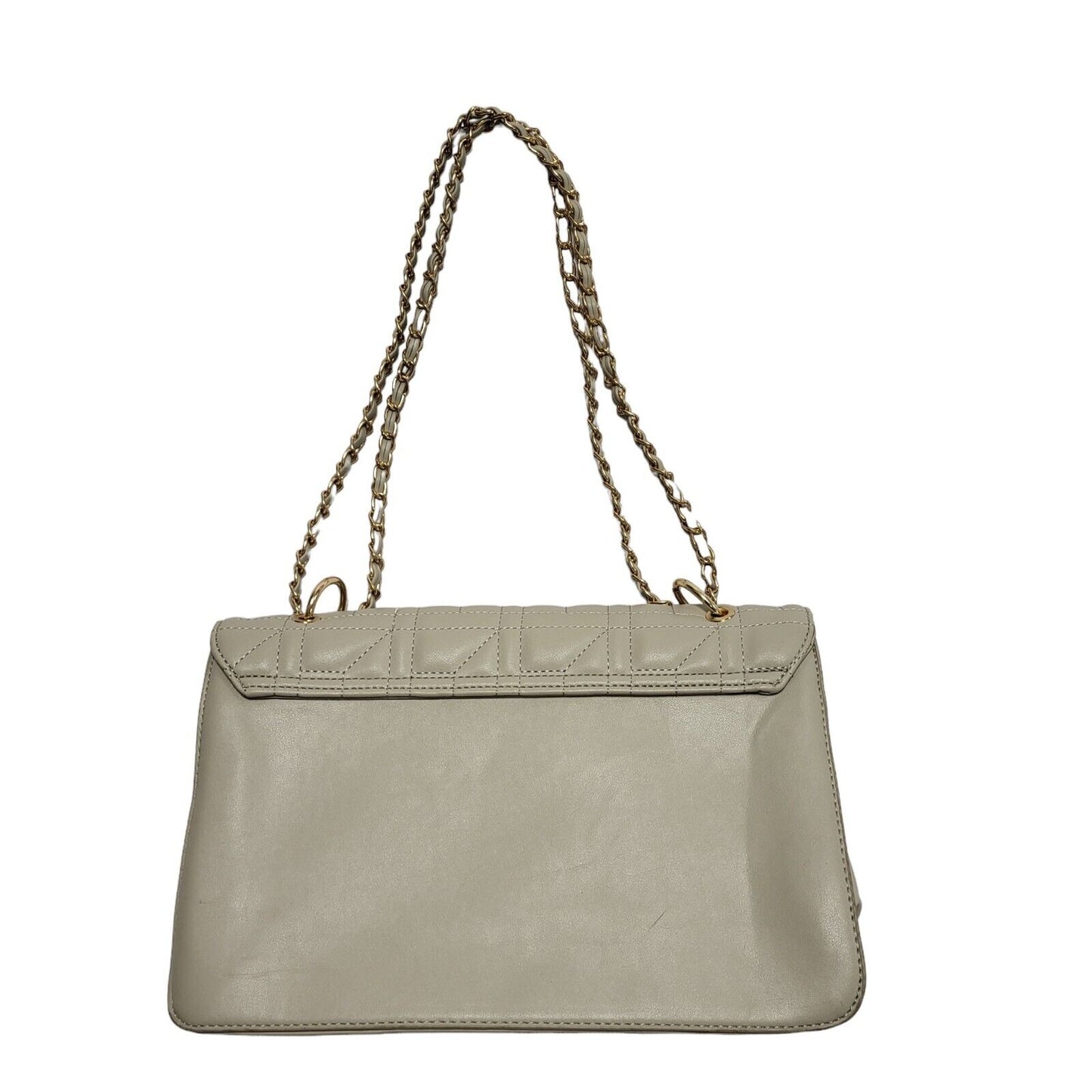 RBJ Vintage Grey Leather Hand Bag / Shoulder Bag Uk Women's 8.5" x 13"