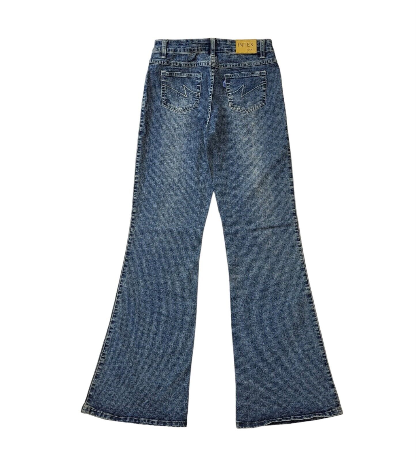 Inter Jeans  90s Vintage Blue Flared Denim Jeans Women's Size 10-12 W29 L33