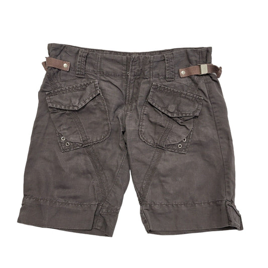 Miss Sixty Y2K Vintage Grey Cargo Shorts Women's Size 10 W28